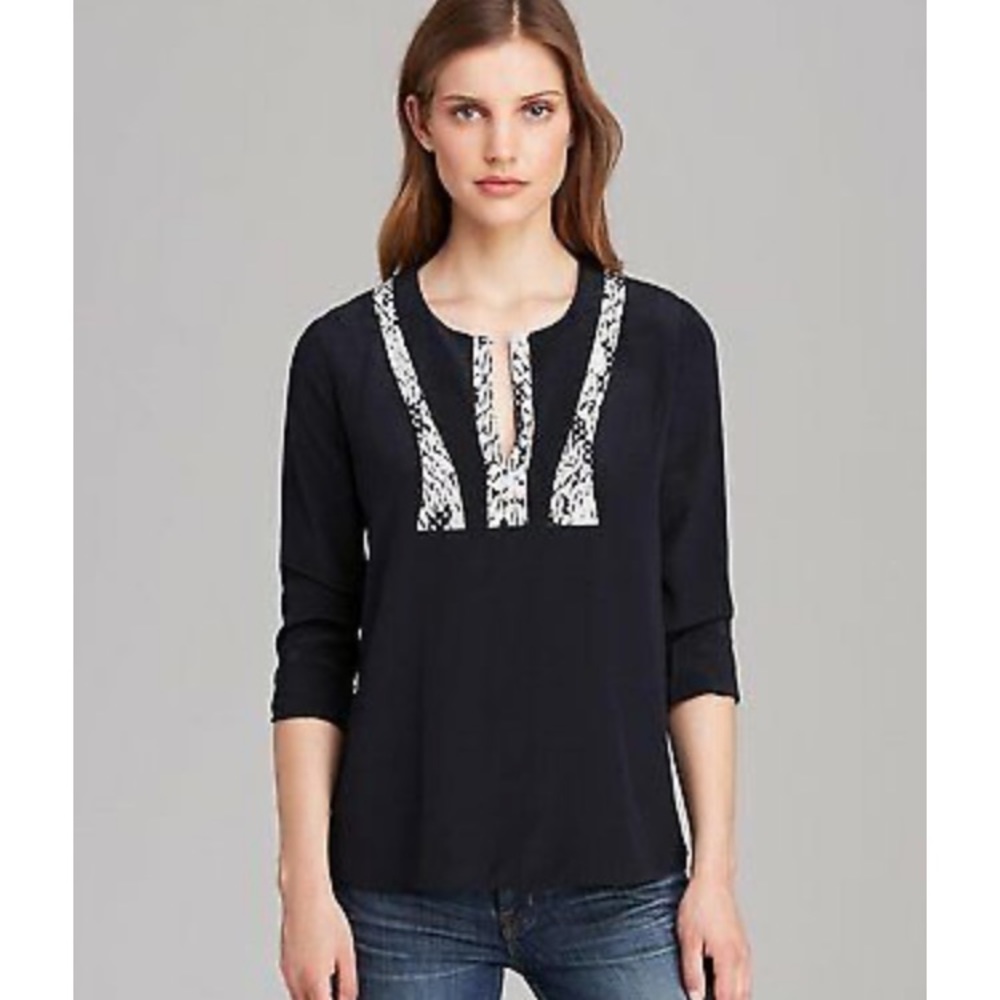 Diane Von Furstenberg Winona Silk Blouse